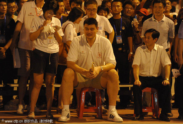 Yao Ming's towering charity