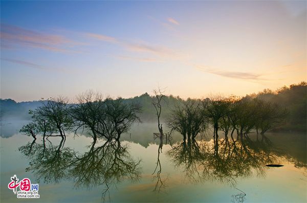 'West Lake' in China's Anhui - Pingtian lake