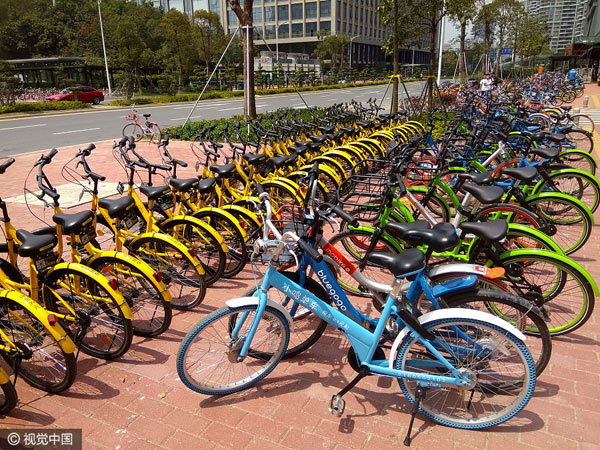 China requires real-name registration for bike-sharing service