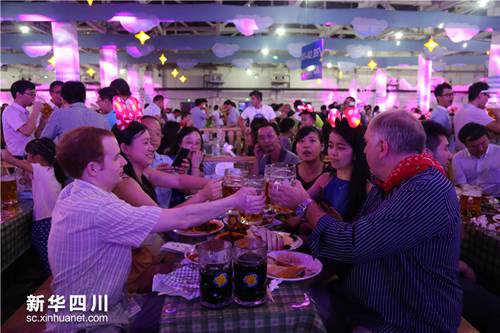 Oktoberfest comes to Chengdu