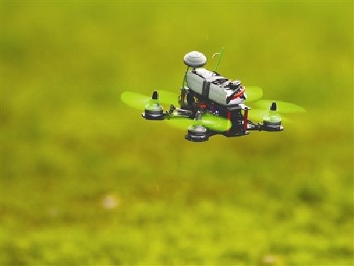 Drone pilots compete in Wenjiang