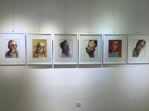 Wang Xing holds watercolor exhibition at Wenjiang Gallery
