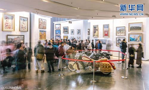 Indian Fugue Painting Exhibition opens