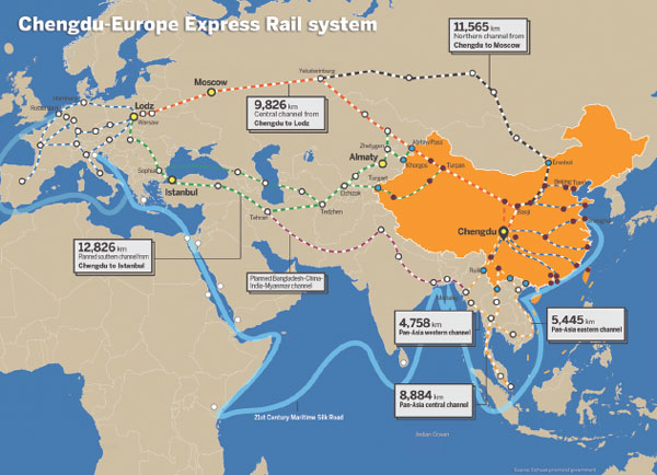 Express rail service to keep city's trade growth on track