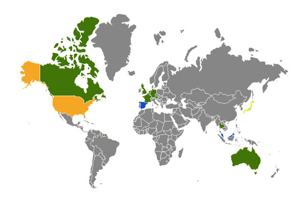 A short history of panda fever worldwide