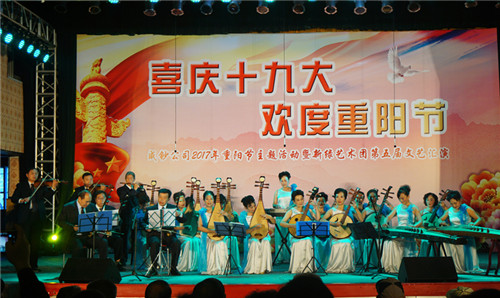 Wenjiang holds gala to welcome Double Ninth Festival