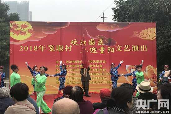 Wenjiang celebrates Double Ninth Festival