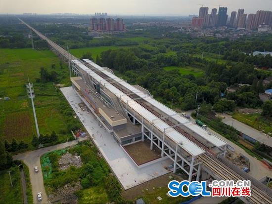 Debugging of Chengdu-Pujiang railway commences