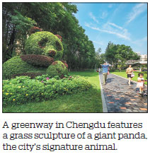 China's garden city gets ever greener