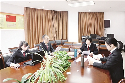 Judges at work following Spring Festival holiday