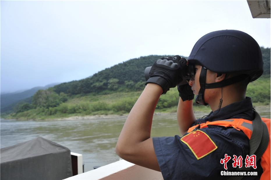 Four Southeastern Asian countries jointly patrol Mekong