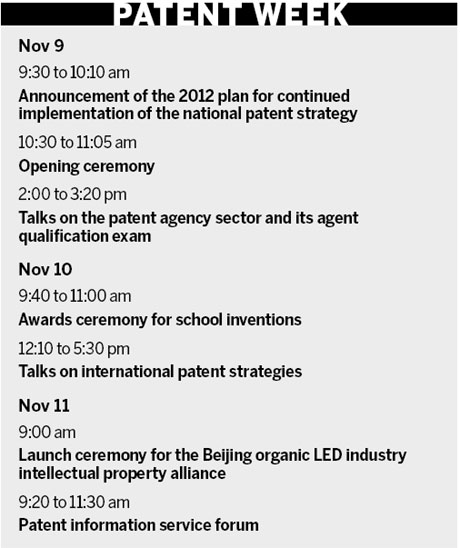 China Patent Week: National spotlight on intellectual property