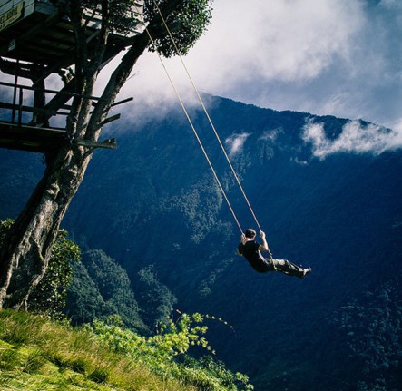 Swing at the end of the world