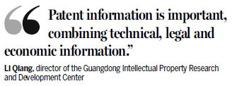 Guangdong releases software to boost patent searches