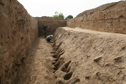 Remains of ancient Tang dynasty