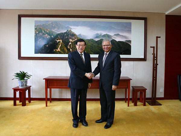 Minister Li Wei Met with Indian Ambassador