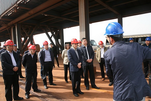 DRC Minister Li Wei carries out survey in Tangshan