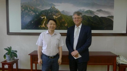 Long Guoqiang meets EUCCC chairman