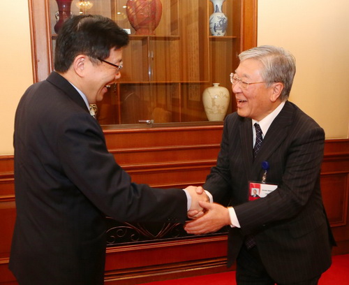 DRC President Li Wei meets with China Development Forum participants