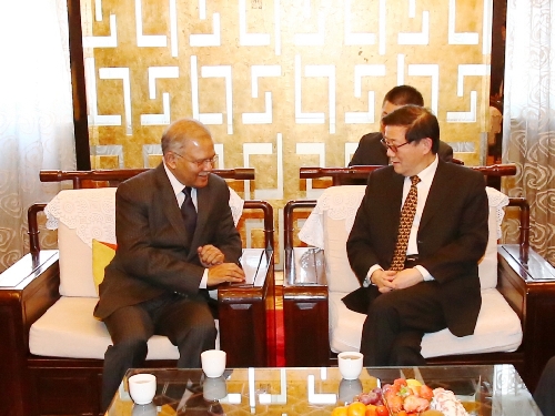 DRC President meets Indian Ambassador to China