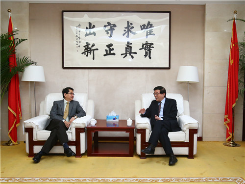 DRC President meets Singaporean Ambassador to China
