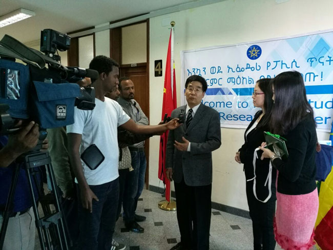 Zhang Junkuo visits Ethiopia and Kenya