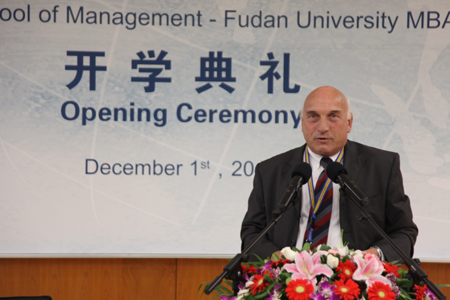 BI-Fudan MBA Class 15 opening ceremony