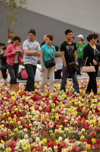 Beautiful scenery at Xi'an Int'l Horticultural Expo, China's Shaanxi