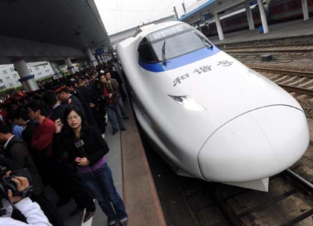 High-speed railway opens