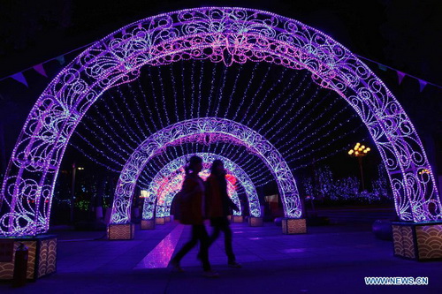 Lantern festival marks worship of goddess Matsu in Putian