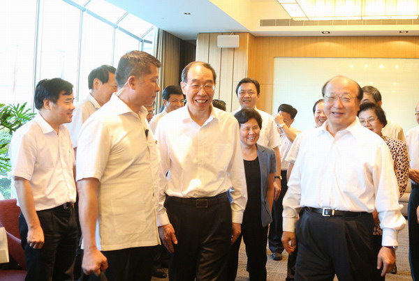 Fujian Party chief's visit to Taiwan boosts ties