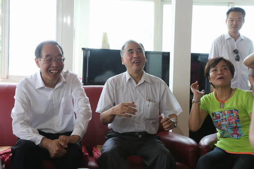 Fujian's Party chief visits locals in Taipei