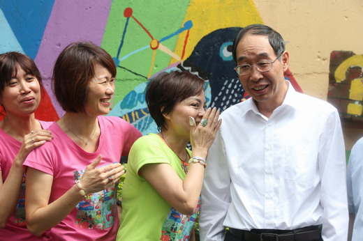 Fujian's Party chief visits locals in Taipei