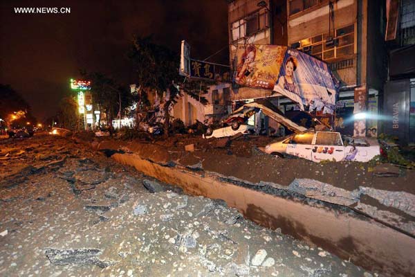 20 killed, 270 injured in Taiwan gas leak explosions