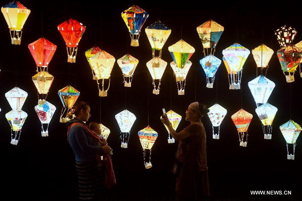 In pics: Colorful lanterns in Taiwan