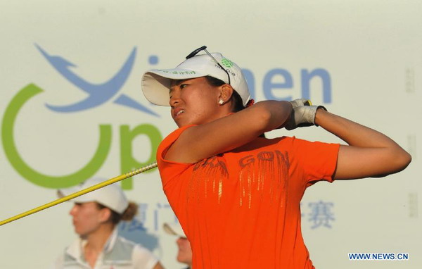 Highlights of Xiamen Open Int'l 2014 women's golf tournament