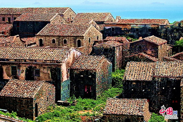 Colorful castles of stone in Pingtan