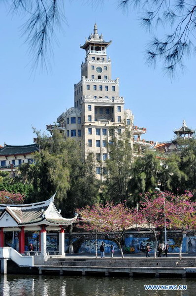 Buildings funded by Tan Kah-Kee in Fujian