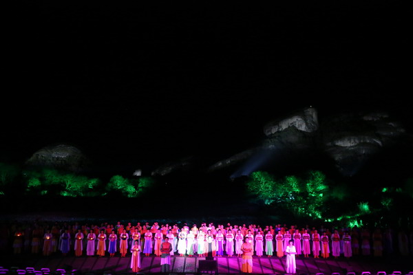 Tea-themed musical play held in Wuyishan