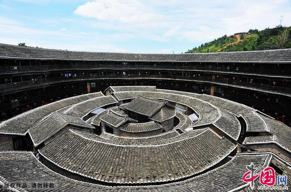 Beauty of Fujian earth buildings