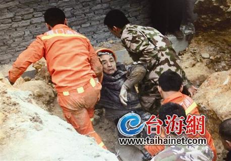 Construction worker survives trench collapse