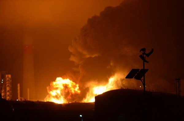 Photos: chemical explosion in Zhangzhou