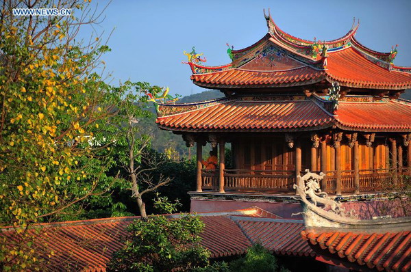 Monks at Quanzhou Shaolin Temple