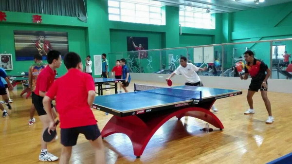 Papua New Guinea table tennis players train in Fujian