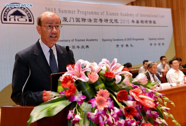 Summer Programme of Xiamen Academy of Int'l Law begins