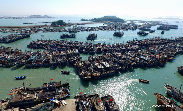 Seasonal fishing ban lifted in Fujian