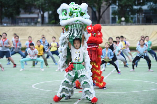 Fuzhou promotes youth sports at campus