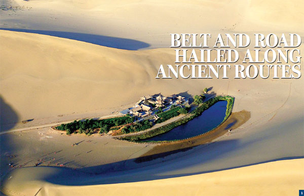 Belt and road hailed along ancient routes