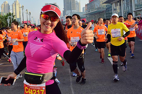 Xiamen hits the new year running