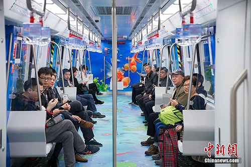 Cozy metro rides in Fuzhou